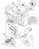 Part Location Diagram of 747-04568 MTD Rod-shift